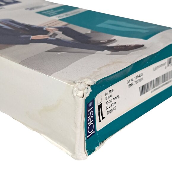 Jobst forMen Mens Compression Thigh Socks 20-30 mmhg Supports Therapeutic Closed - Picture 14 of 16